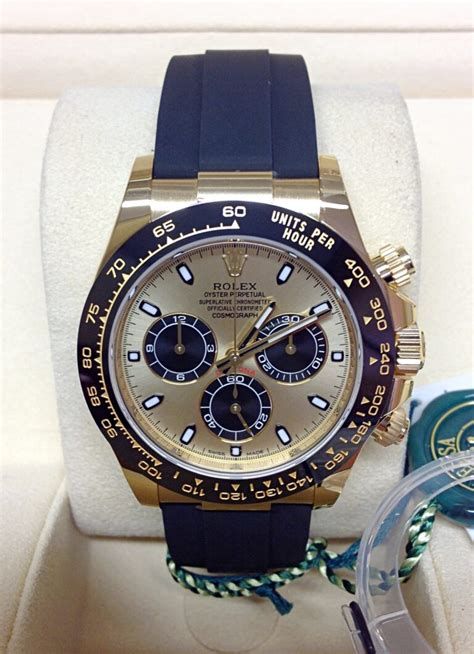 rolex caucciù oro giallo|Sito ufficiale Rolex .